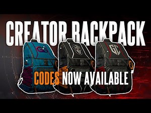 The Division 2 - NEW Creator Collab Backpack Codes Available
