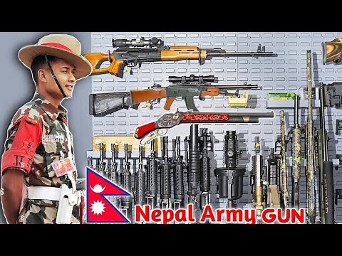 Nepal Army Powerful GUN 2022🔥 [ MP40, AWM, AK-47 ]