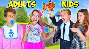 32K views · 868 reactions | KIDS Turn Into ADULTS & ADULTS Turn Into KIDS! (bad idea) | Ben Azelart | Facebook