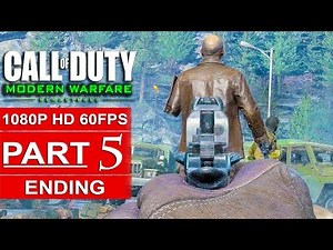 CALL OF DUTY MODERN WARFARE REMASTERED ENDING Gameplay Walkthrough Part 5 [1080p HD] - No Commentary