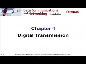 Lecture 12 chapter 4 - data communications and networking