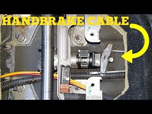 How to replace Handbrake cable on Peugeot partner/Citroen berlingo