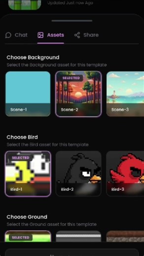 Building flappy bird in minutes with plutus app #mobilegame #2dgames #gaming #games