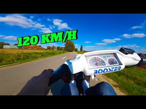 YAMAHA MBK BOOSTER | WHEELIES | HIGHSPEED | POV