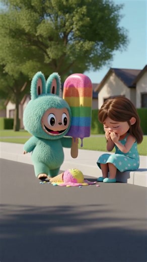 Labubu Learns Sharing Is Caring!