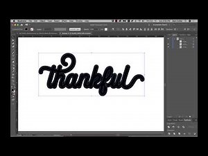 [Glowforge Laser Tips] Using Offset Path For Layered Text Design in Illustrator
