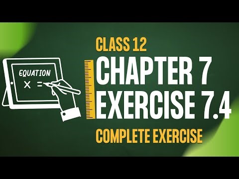 Exercise 7.4 Full Lecture | Class 12 Mathematics Straight Line Chapter