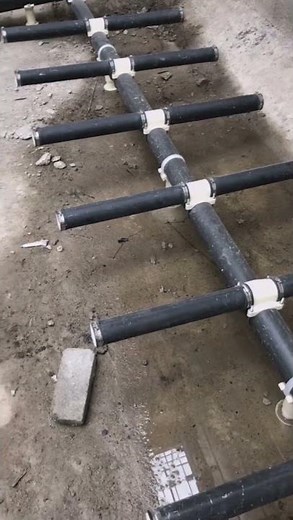 EPDM Oxygen Fine Bubble Tube Diffuser Dia 65mm Corrosion Resistant