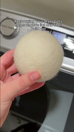 Recharge your wool dryer balls?