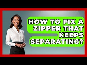 How To Fix A Zipper That Keeps Separating? - Ultimate Life Hacks