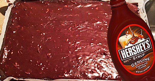 Hershey's Syrup Cake Recipe