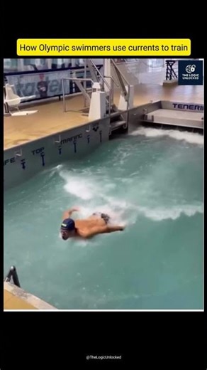 Olympic Swimmers Train in Endless Flow Pool | High-Tech Training Explained