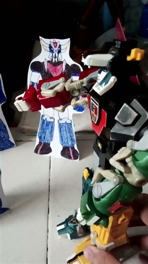 voltron meets mazinger z parody #monsterislandbuddies
