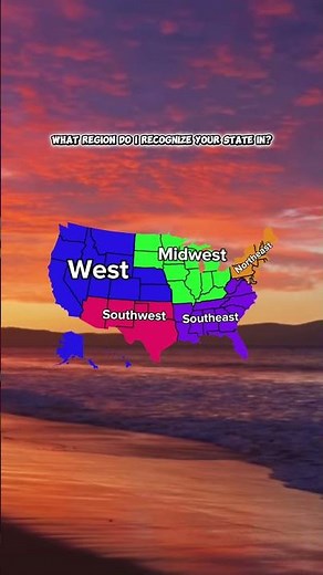 What Region do I recognize your State in? #mapping #edit