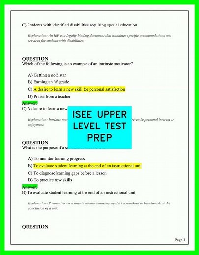 How To Ace The ISEE Upper Level In 2026 | Ultimate Study Guide & Test Hacks 🎓🚀✨