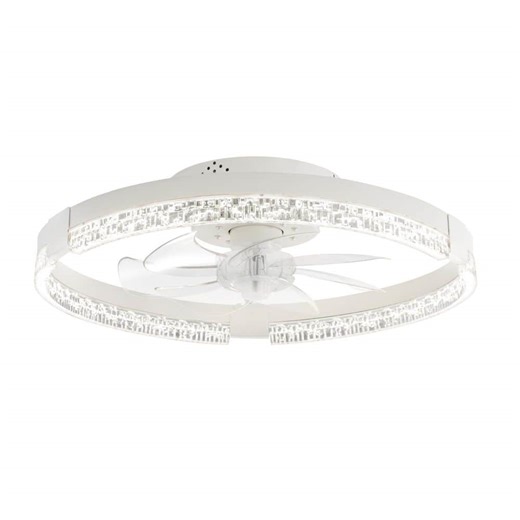 Reviews for Hinnixy 20 in. Smart Indoor White Ceiling Fan with Integrated LED Light, Low Profile, Remote/App Control, 6 Speeds, for Bedroom | Pg 1 - The Home Depot