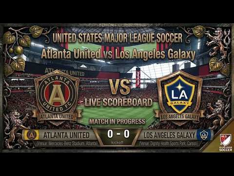 Atlanta United vs Los Angeles Galaxy | Watchalong & Live Score | MLS