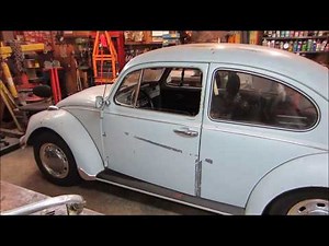 will it run? 1968 vw beetle barn find.