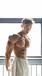 1.5M views · 10K reactions | His muscles were like artistic sculptures, so detailed and beautiful. | gym motivation | Facebook