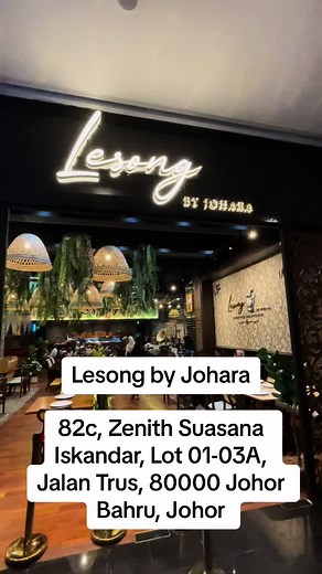 Lesong by Johara 9.1/10 sebab aku suka masakan melayu hahah #lesongbyjohara #johorbahru #johorfoodie #shouldbeme #foodtok