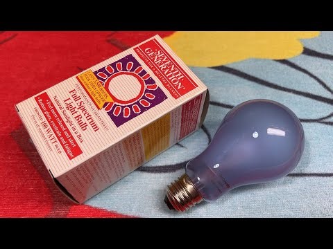 Seventh Generation 100watt Full Spectrum Incandescent Light Bulb