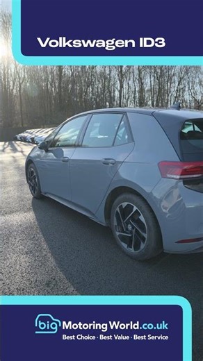 The all-electric Volkswagen iD.3 ⚡| Big Motoring World #short #shorts #volkswagen