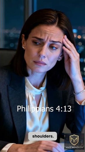 Overwhelmed at Work? Watch This. | Philippians 4:13 ✝️💪🏢