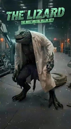 The Lizard Prototype Robot #marvel #spiderman #lizard #mcu