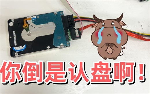 移动硬盘连接电脑没反应，小小固件问题，凯哥教你怎么办！