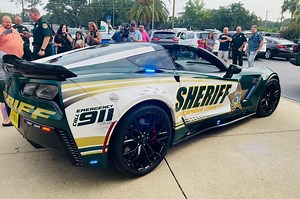 La Oficina del Sheriff de Florida estrena un Corvette Z06 como coche patrulla
