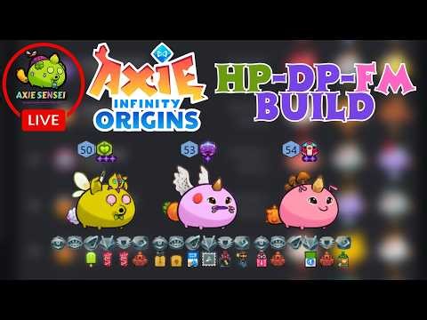 🔴LIVE: Axie Infinity: Origins | Season 16 | Mystic Era | Healing Pulse DP build!