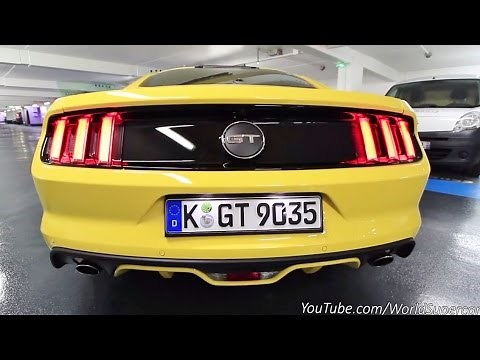 2016 Ford Mustang GT V8 5.0 Sound Check! Exhaust Revs, Accelerations, On Board...