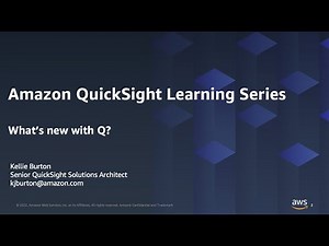 What's New with Q: 2023 Amazon QuickSight Learning Series
