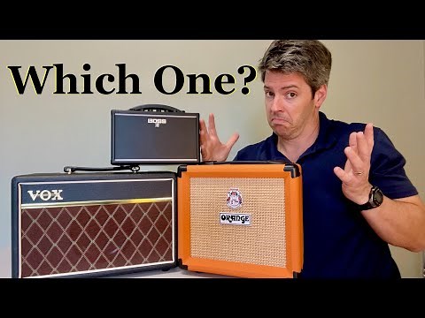 $100 Guitar Amp Shoot Out: Boss Katana Mini vs Orange Crush 12 vs Vox Pathfinder 10 (Review + DEMO)