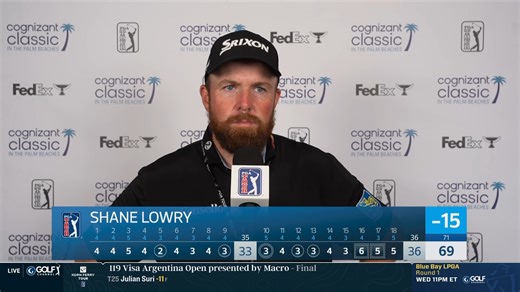 All class from Shane Lowry meeting with the media after defeat. 📺 Golf Central Postgame | Golf Channel