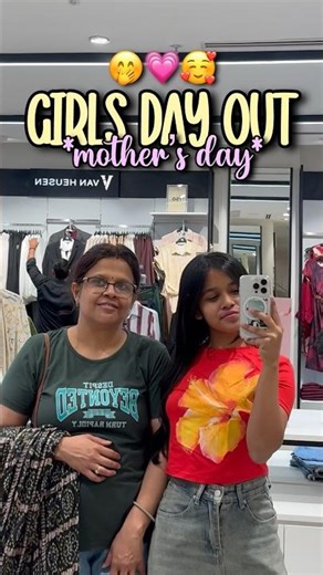 SHOPPING WITH MUMMY 🥰🎀#minivlog #productive #mother