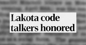 Lakota, Dakota, and Nakota receive the Congressional Code Talkers Medal of Service | South Dakota History