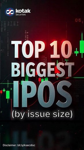 Top 10 Biggest IPOs in India's History!