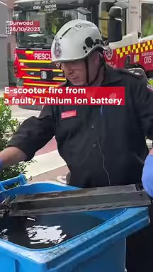 Last week we dealt with two e-scooter fires on the same day with one of them destroying a home. This is what happens when a charging Lithium ion battery catches fire and what are some of the precautions you can take. #LithiumIonBattery #Escooter #LithiumIon #EBikes | Fire and Rescue NSW