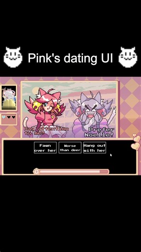 pink/mew mew's dating UI | Roblox Studio
