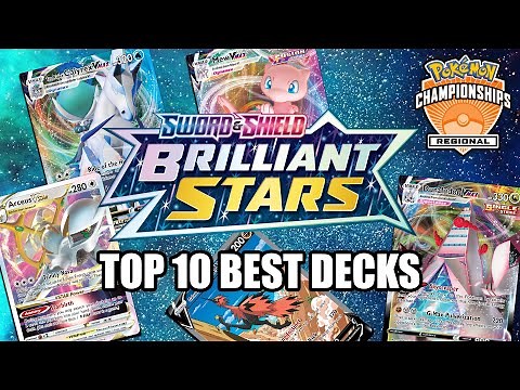 Top 10 Best Pokemon TCG Decks Brilliant Stars Meta (w/ Decklists)