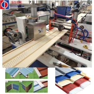 [Hot Item] Villa PVC Water Proof Vinyl Siding Sheet/Panels Exterior Wall Hanging Board Cladding Plastic UPVC Profile Extruder Extrusion Production Line Making Machine