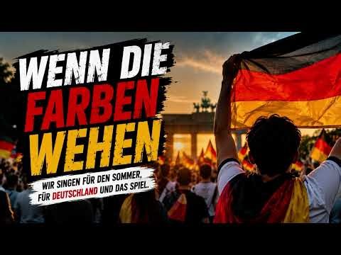 Wenn die Farben wehen 🇩🇪⚽ | Deutscher WM Song 2026 | Fußball Sommer Hymne