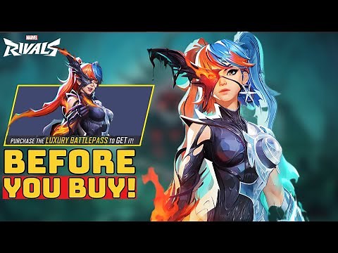 Luna Snow Abyssal Flame Skin Showcase | Before You Buy - Marvel Rivals
