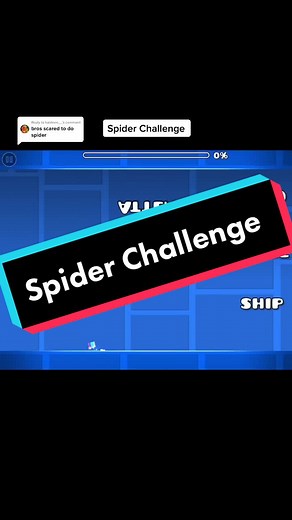 Hardest Geometry Dash Spider Challenge Video