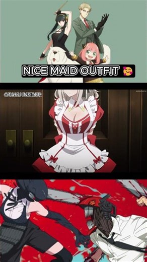 This Maid Outfit Was Her Secret Weapon 😏 #anime#animeshorts #animeclip #animeedit