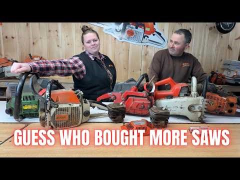 50 MORE Chainsaws To The Crypt! Husqvarna, Jonsered, Stihl + More!