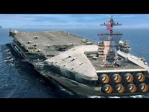 USA testet neuen gigantischen 13 Milliarden Dollar Flugzeugträger