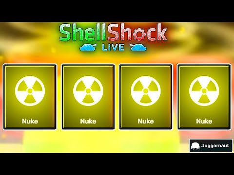 Hitting EVERY Player With A NUKE In Shellshock Live