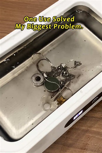 Portable Ultrasonic Cleaner for Convenient Deep Cleaning